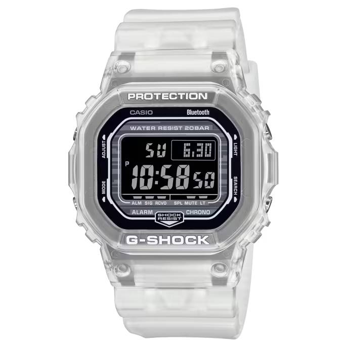 Clear g shock watch deals