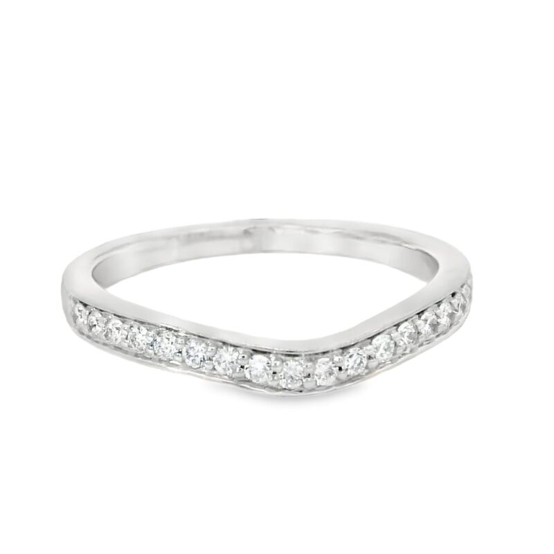 14K Gold Lab-Grown Oval Engagement Ring with Diamond Side Stones - Image 2