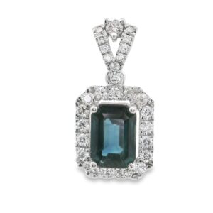 14k 1.23g, sapphire 1.17ct, dia (20) .29ct