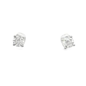 14k 0.5ctw dia studs