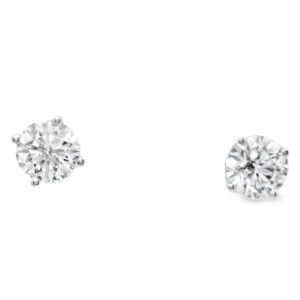14K 1.00ct Lab Grown Diamonds Stud Earrings