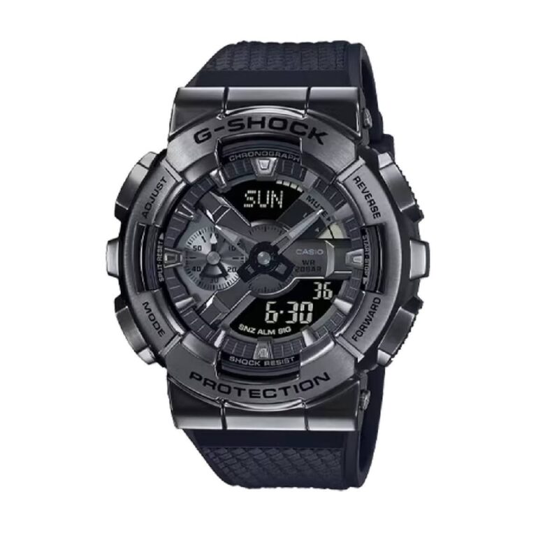 Casio G-Shock Metal Clad Analog Digital Quartz GM-110BB-1ACR
