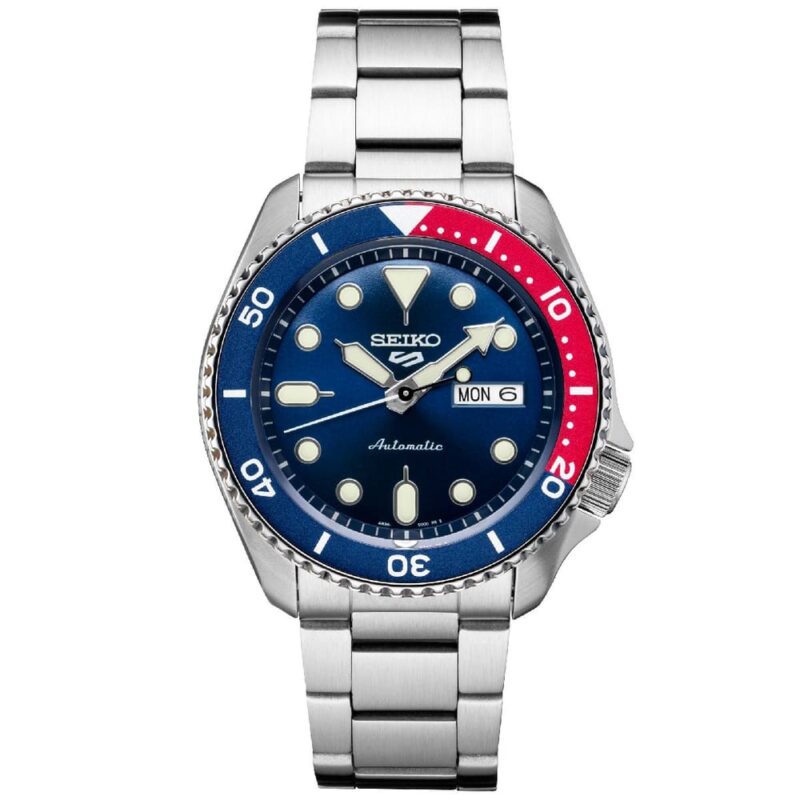 Seiko Sports Stainless Steel Automatic Blue Dial SRPD53