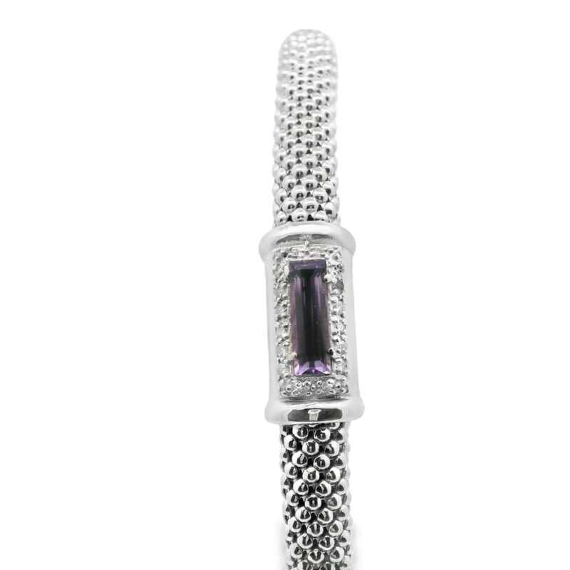 Sterling Silver Popcorn Bangle