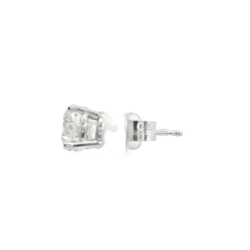 14K White Gold 1.50CT Diamond Stud Earrings