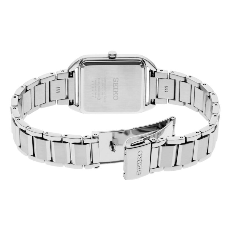 Seiko Essentials Square Case Ladies Watch 26mm SWR077