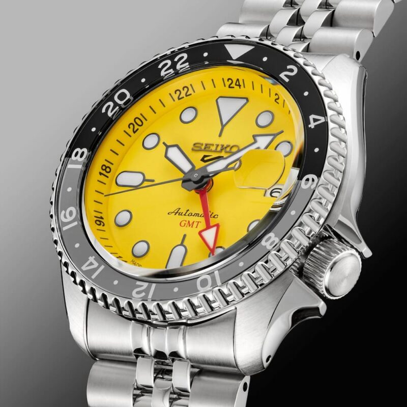 Seiko 5 Sports SKX GMT Watch 42.5mm