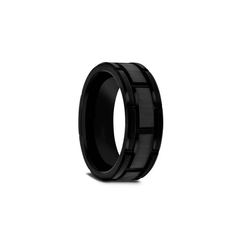 04-00358 SZ 10 WINDSOR Beveled Black Tungsten Carbide