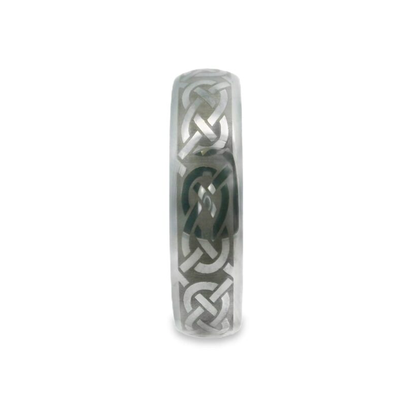 ArtCarved Grey Tungsten Carbide Band 6mm