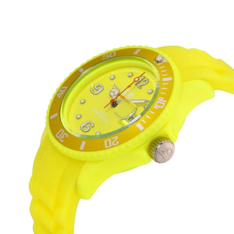 Yellow Ice Watch Rotating Bezel 37mm SS.NYW.S.S.12