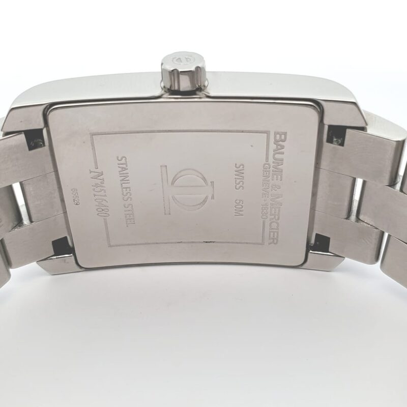 Baume & Mercier Hampton Stainless Steel Quartz Watch MOA08604