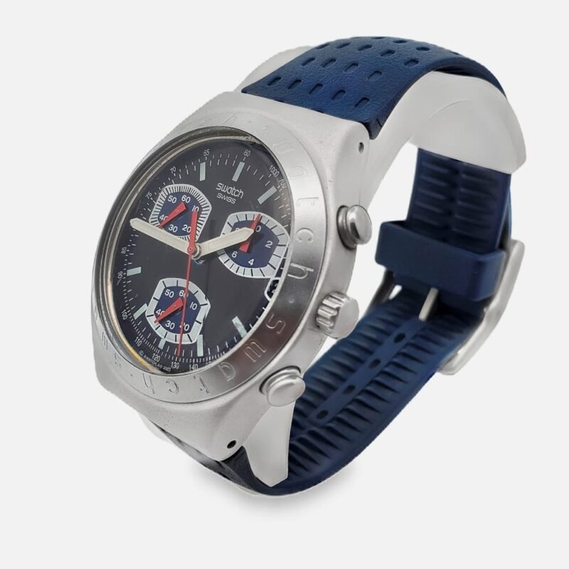 Men's Swatch Telly Chronograph Watch 40mm YCS4030